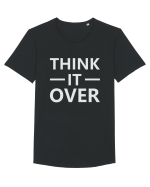 Think It Over Tricou mânecă scurtă guler larg Bărbat Skater
