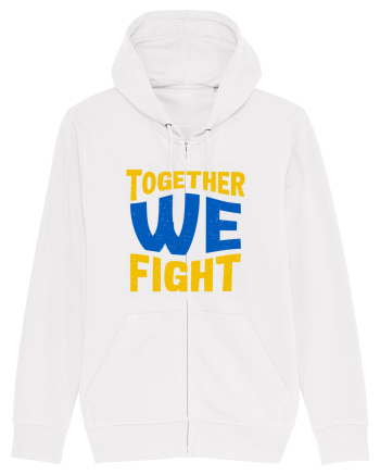 Together We Fight Stop War White