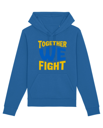 Together We Fight Stop War Royal Blue