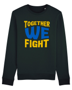 Together We Fight Stop War Bluză mânecă lungă Unisex Rise