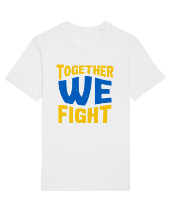 Together We Fight Stop War White