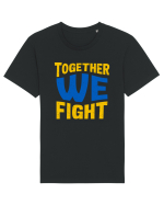Together We Fight Stop War Tricou mânecă scurtă Unisex Rocker