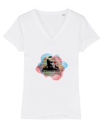 Dac Tricou mânecă scurtă guler V Damă Evoker