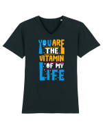 You Are The Vitamin Of My Life Tricou mânecă scurtă guler V Bărbat Presenter