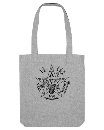 Occult Tetragrammaton Sigil Heather Grey