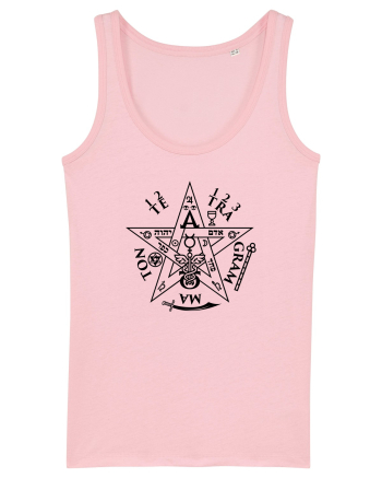 Occult Tetragrammaton Sigil Cotton Pink