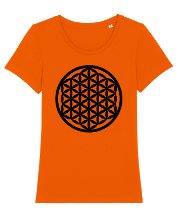 Flower of Life Bright Orange