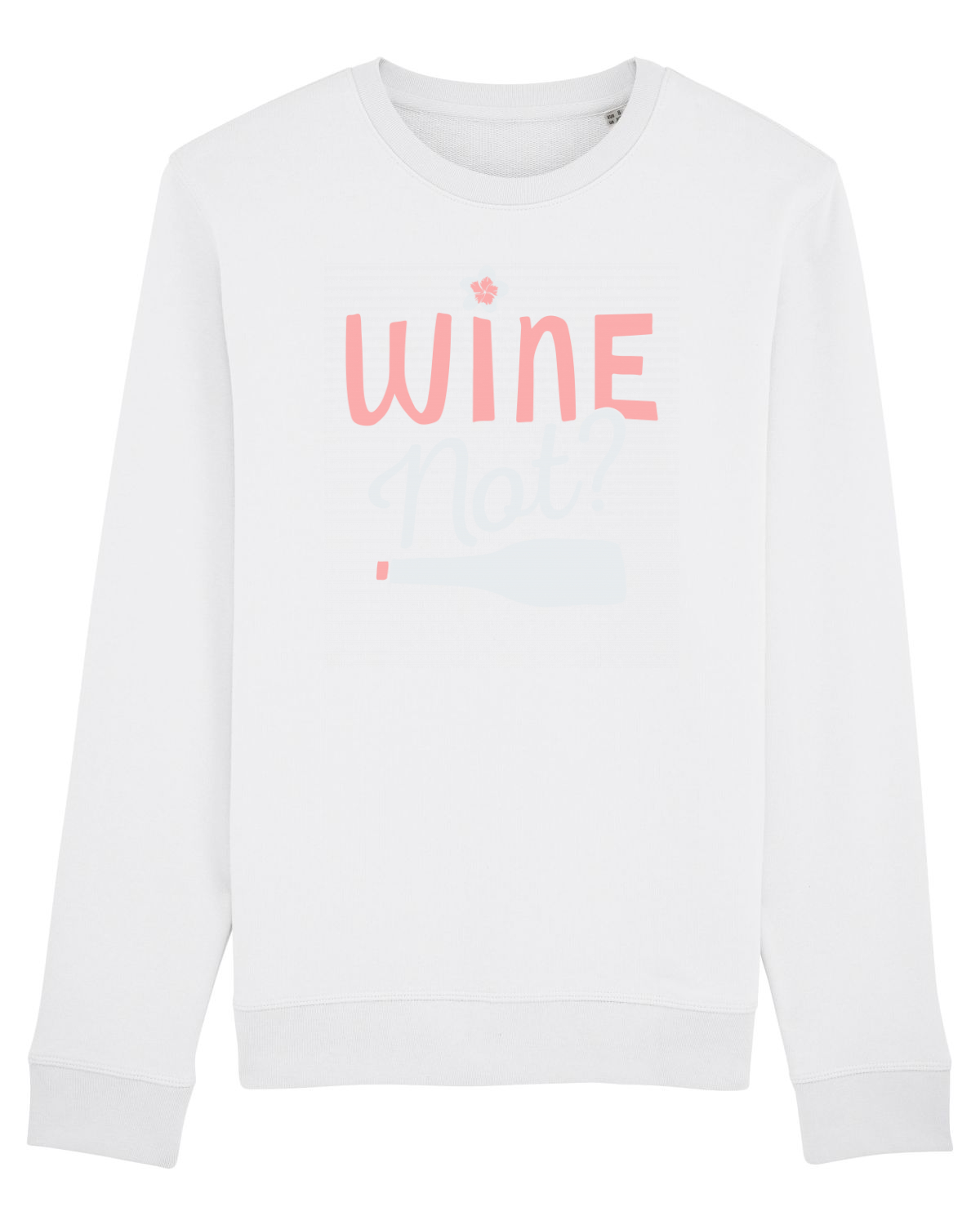 Bluză mânecă lungă Unisex Rise White