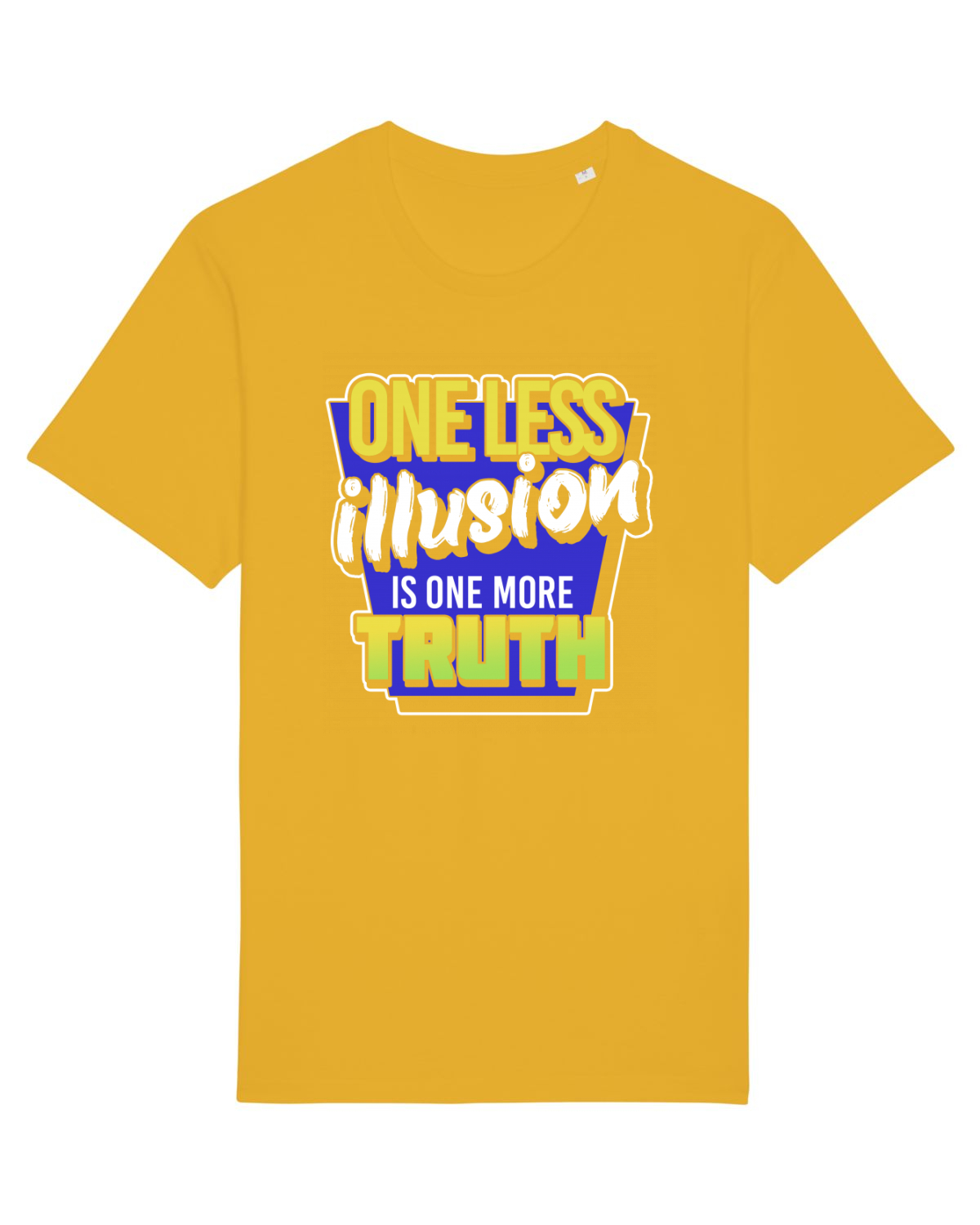 Tricou mânecă scurtă Unisex Rocker Spectra Yellow