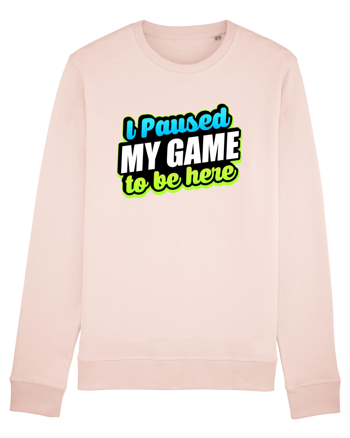 Bluză mânecă lungă Unisex Rise Candy Pink