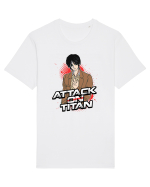 Attack on Titan Tricou mânecă scurtă Unisex Rocker