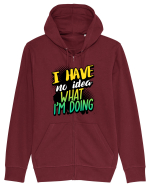 I have no idea what i'm doing Hanorac cu fermoar Unisex Connector