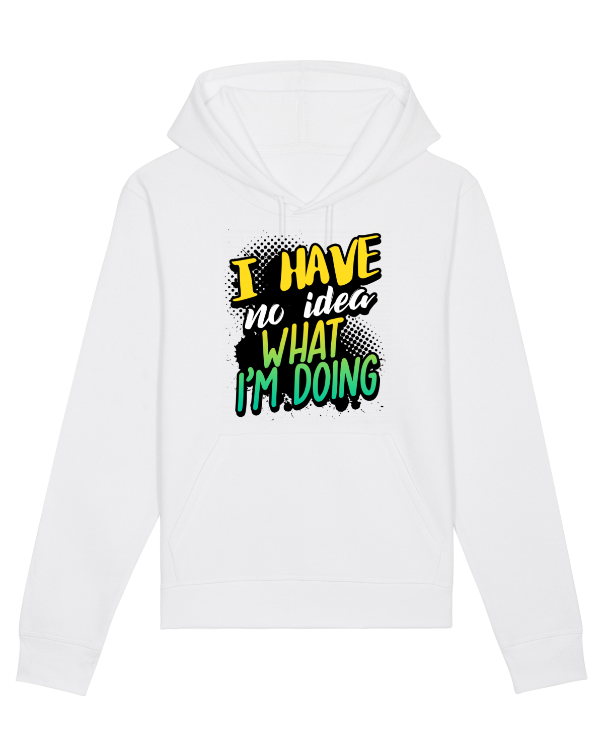 Hanorac Unisex Drummer White