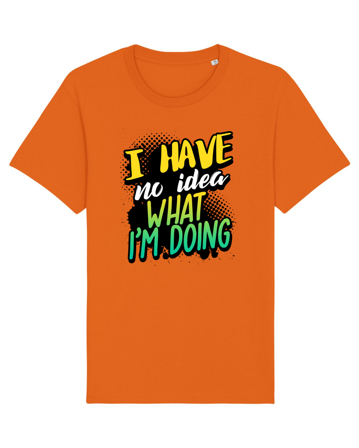 Tricou mânecă scurtă Unisex Rocker Bright Orange