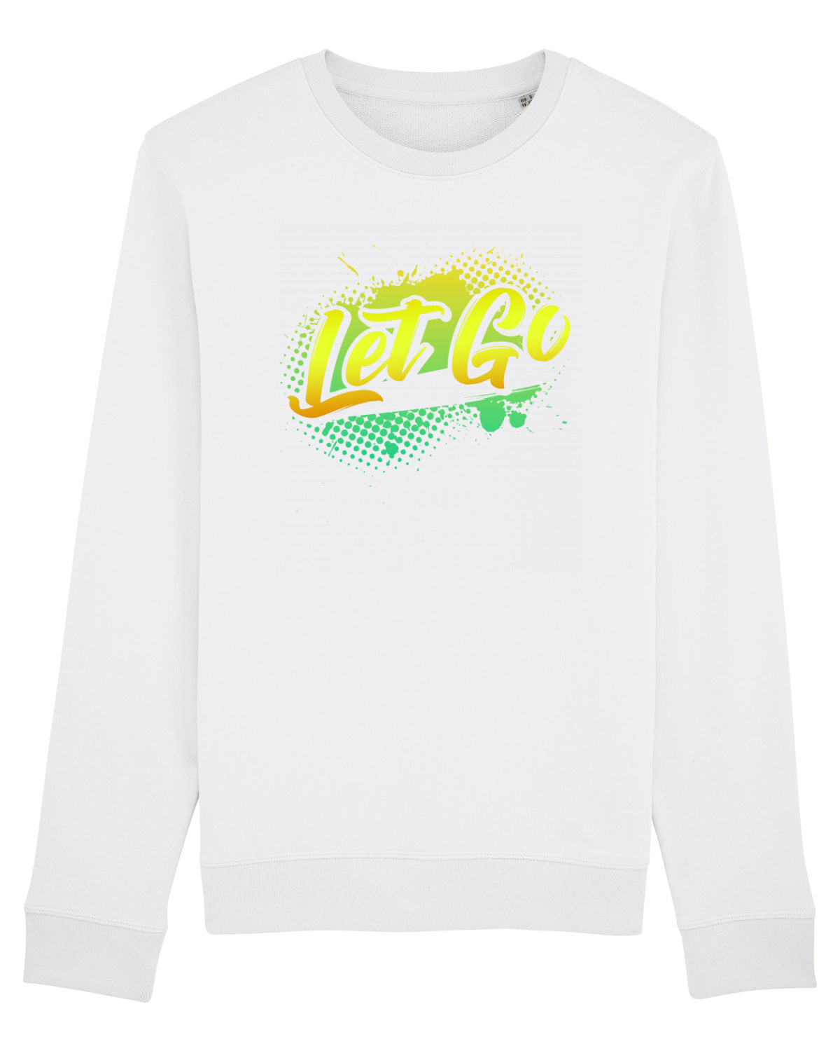 Bluză mânecă lungă Unisex Rise White