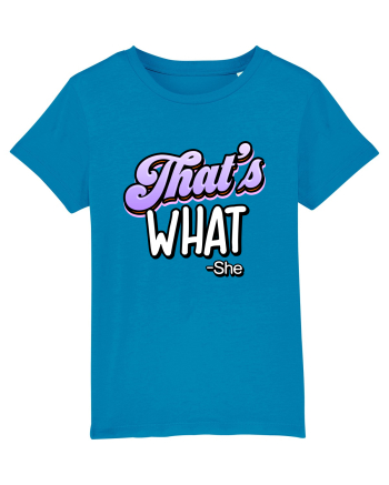 That's What.   -she Azur