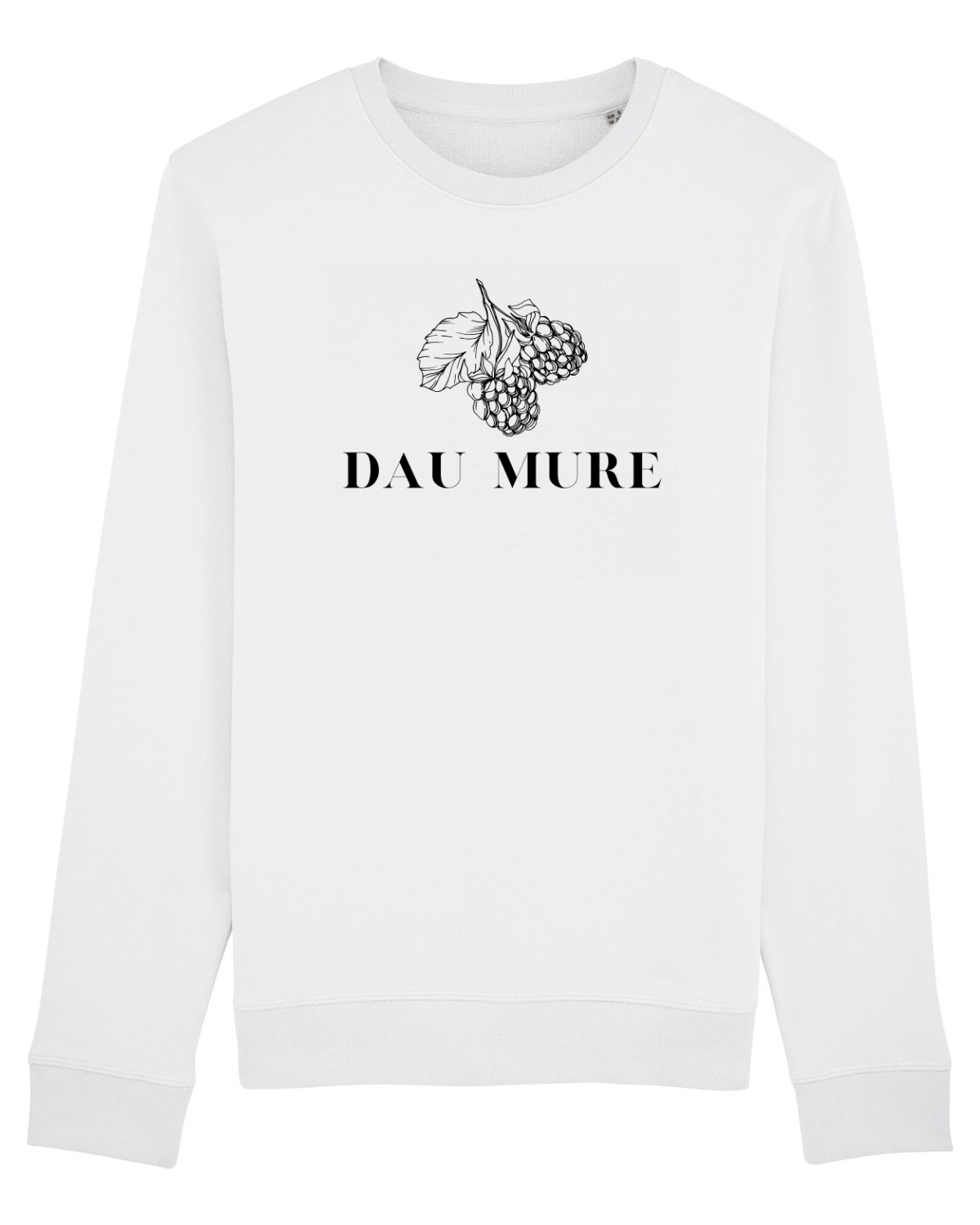 Bluză mânecă lungă Unisex Rise White