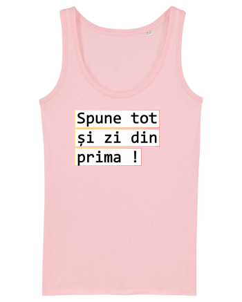 Spune tot și zi din prima! Cotton Pink