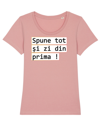 Spune tot și zi din prima! Canyon Pink