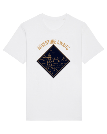 Adventure Awaits  White