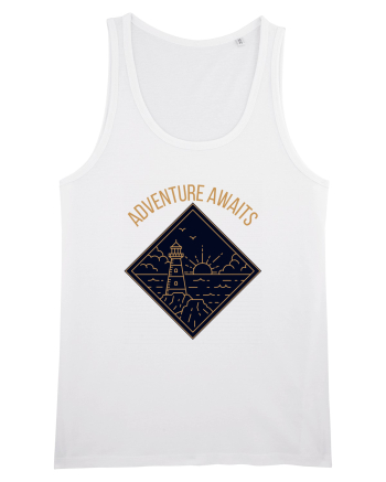 Adventure Awaits  White