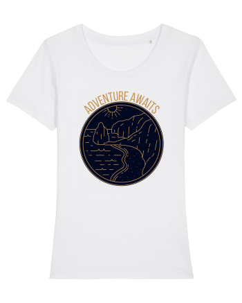 Adventure Awaits  White