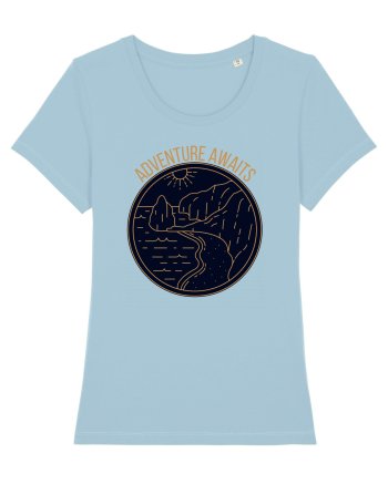 Adventure Awaits  Sky Blue