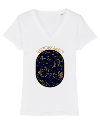 Adventure Awaits  White