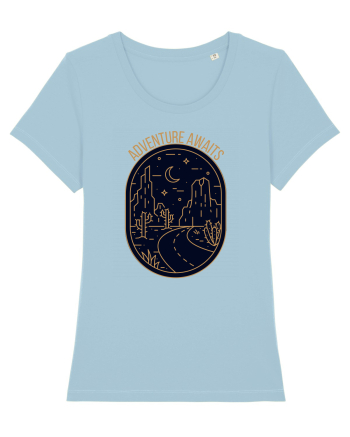 Adventure Awaits  Sky Blue