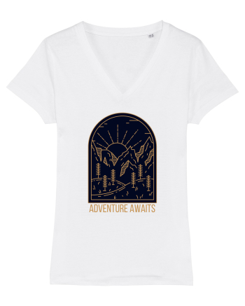 Adventure Awaits  White
