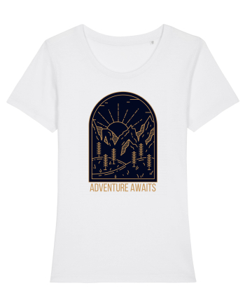 Adventure Awaits  White
