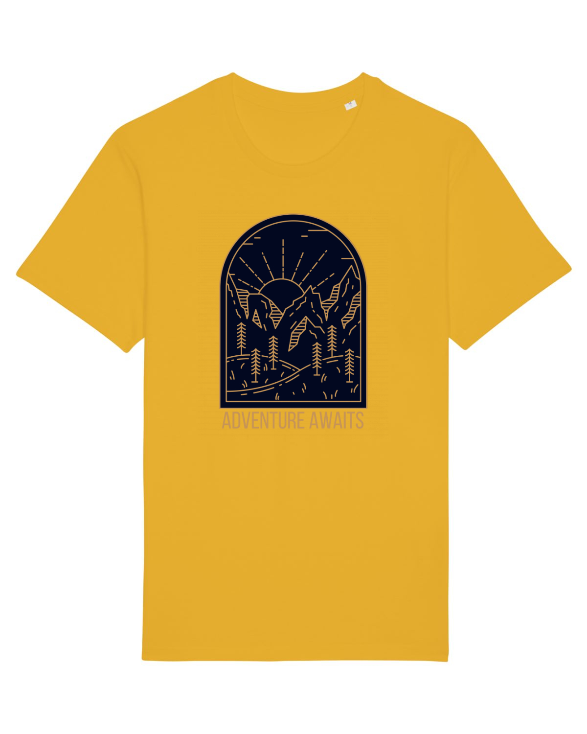 Tricou mânecă scurtă Unisex Rocker Spectra Yellow