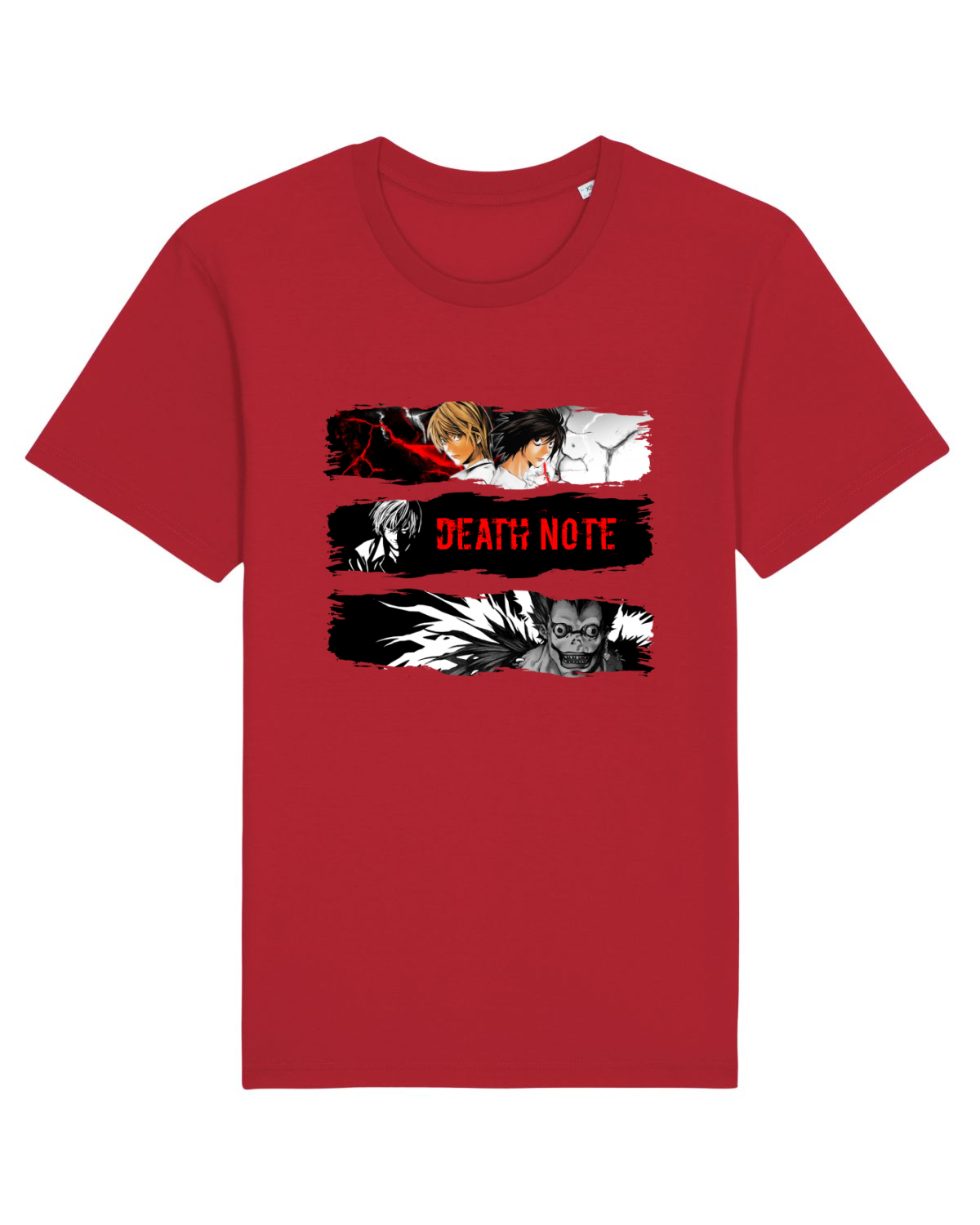 Tricou mânecă scurtă Unisex Rocker Red