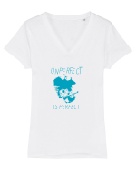 Unperfect Tricou mânecă scurtă guler V Damă Evoker