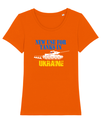 Tanks in Ukraine Bright Orange