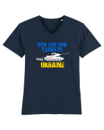 Tanks in Ukraine Tricou mânecă scurtă guler V Bărbat Presenter