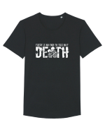 DEATH Tricou mânecă scurtă guler larg Bărbat Skater