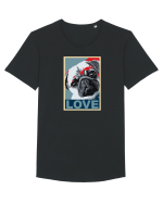 Love Dogs Tricou mânecă scurtă guler larg Bărbat Skater