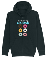 My sixpack Hanorac cu fermoar Unisex Connector