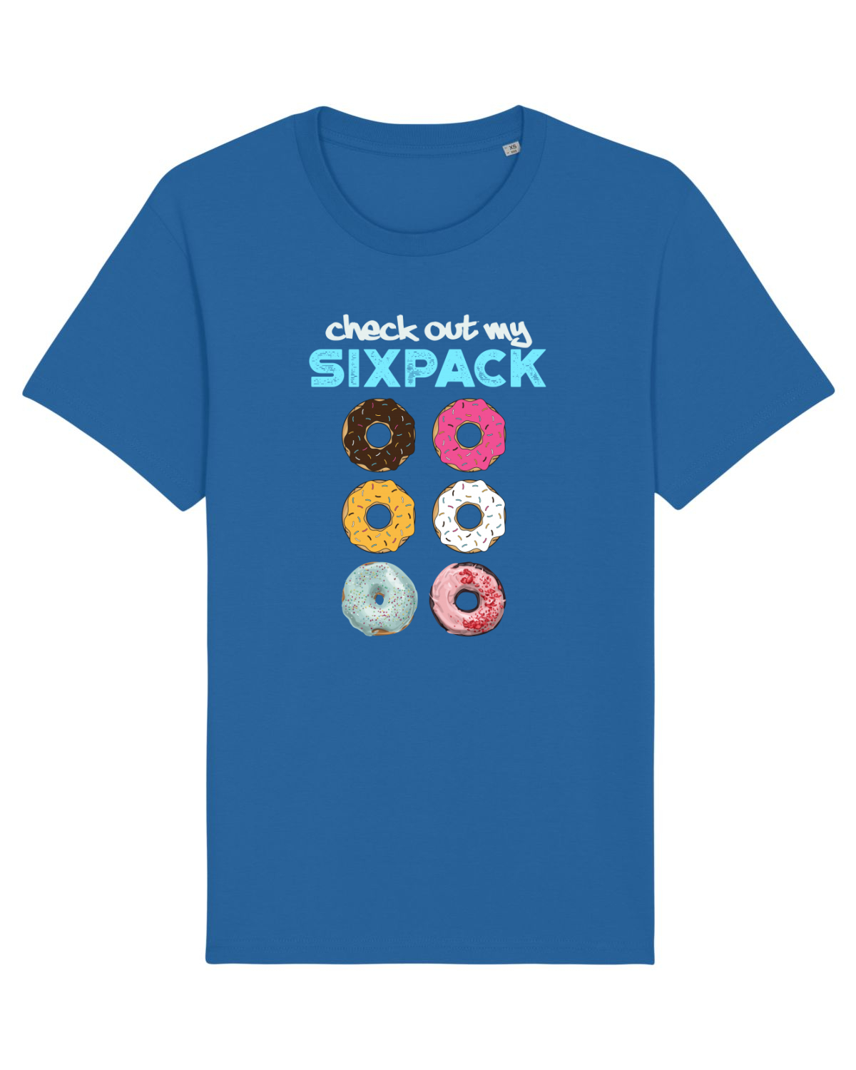 Tricou mânecă scurtă Unisex Rocker Royal Blue