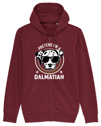 Pretend I'm A Dalmatian Burgundy