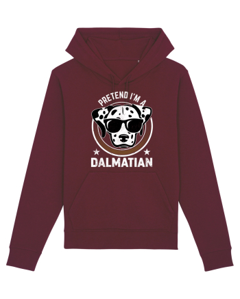 Pretend I'm A Dalmatian Burgundy