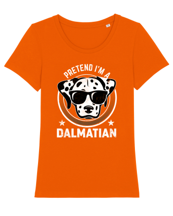 Pretend I'm A Dalmatian Bright Orange