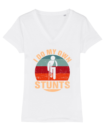 I Do My Own Stunts White