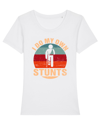 I Do My Own Stunts White