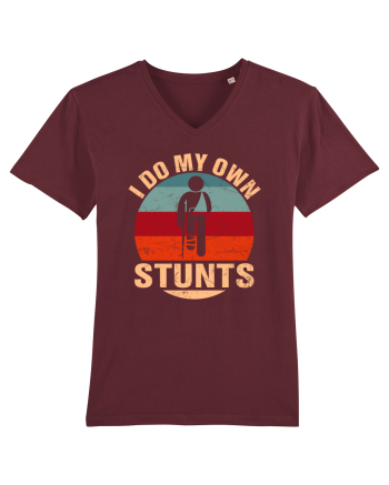 I Do My Own Stunts Burgundy