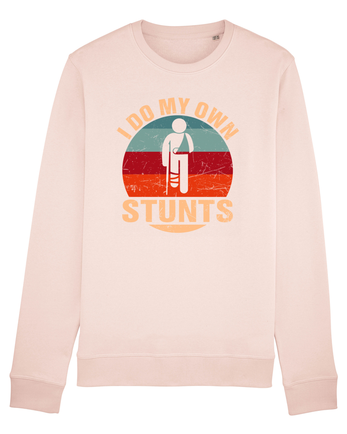 Bluză mânecă lungă Unisex Rise Candy Pink