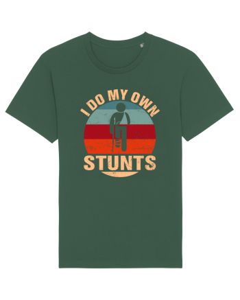 I Do My Own Stunts Bottle Green