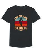 I Do My Own Stunts Tricou mânecă scurtă guler larg Bărbat Skater