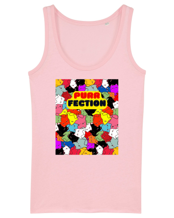 Funny Kawaii  Cat Pun Cotton Pink